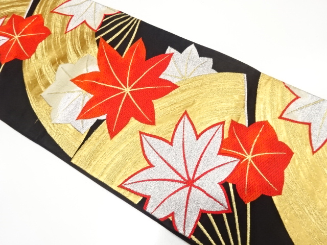 Japanese Kimono / Antique / Fukuro Obi Silk